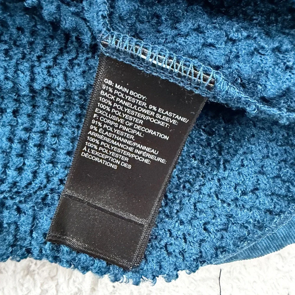 The North Face Monterey Blue Full Zip Future Fleece Jacket XL NF0A5GANBH7-XL NEW